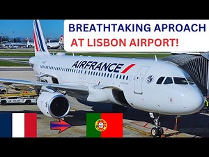FLIGHT REVIEW | FIRST TIME ON AIR FRANCE | FROM PARIS TO LISBON | AIRBUS A320 IN ECONOMY CLASS.