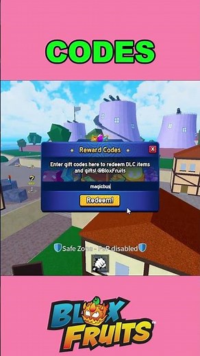 FREE 2X XP CODES IN BLOX FRUITS 🔥 #roblox #shorts