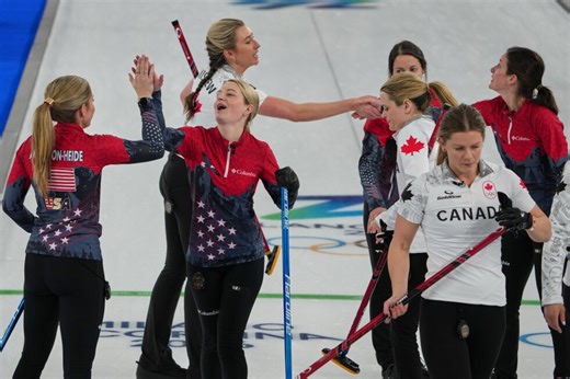 Surprise! US women's curling team beats Canada for first time at an Olympic Games