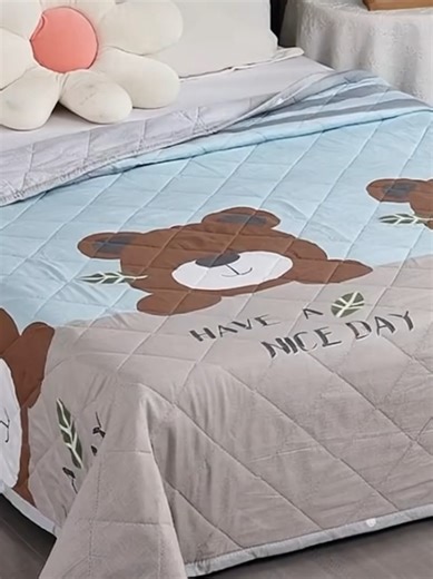 summer cool quilt is air-condition comforter summer quilt blanket toto Selimut cartoon quilt machine washable thin comforter single queen king quilt