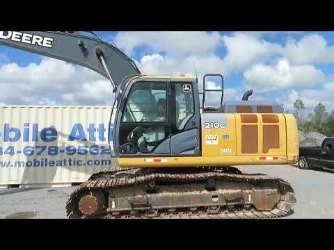 GovDeals: 2019 John Deere 210G LC Tracked Excavator