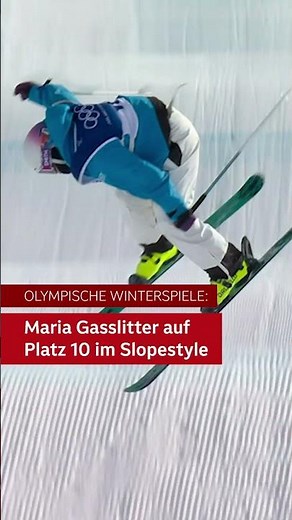 Maria Gasslitter fährt auf Platz 10 im Slopestyle!