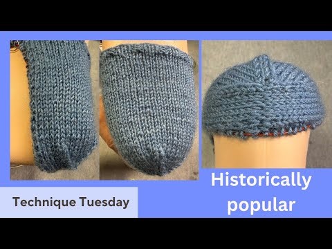 Balbriggan Sock Heel (Popular for centuries) // Technique Tuesday