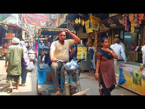 India: "Walking the Busy Streets of Old Delhi | Real Delhi Life"