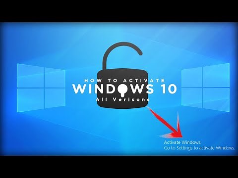 🔧🔑🔧 How To Activate Windows 10 For Free, All Versions 64 bit/32 Bit 🔧🔑🔧
