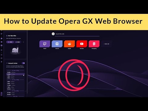 How to Update Opera GX Web Browser?