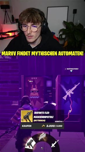 MYTHISCHE AUTOMATEN! 🤯 #marvv #fortnite