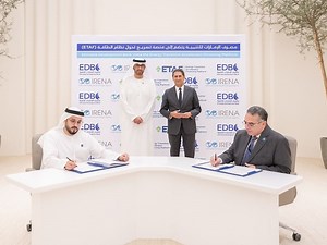 Emirates Development Bank commits AED1.3 billion finance under IRENA’s ETAF platform