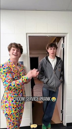 Room service prank😂🤣#funny #toddler #kids #funnyvideos #funnytiktok #usa🇺🇸