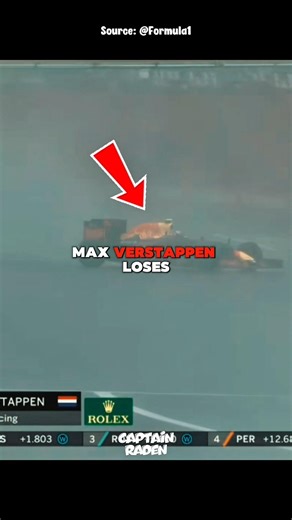 Max Verstappen Saves a Spin in the Rain⚡⚡⚡