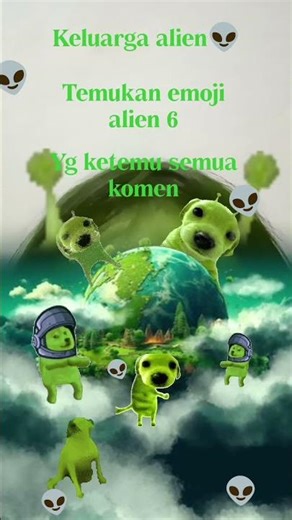 temukan emoji alien 6