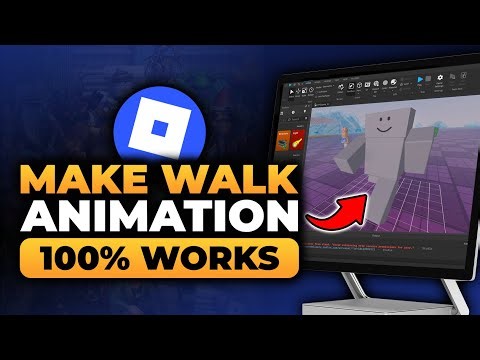 How To Make Walk Animation in Roblox Studio (FAST & EASY) | Roblox Studio Make Walk Animation