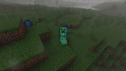 How much damage does a charged creeper do in Minecraft 1.18 update