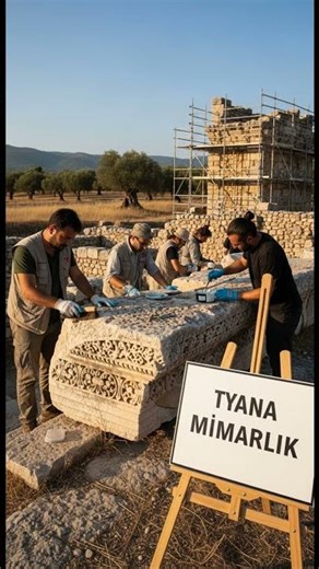 TYANA MİMARLIK Tarihi Eser Restorasyonu #Shorts