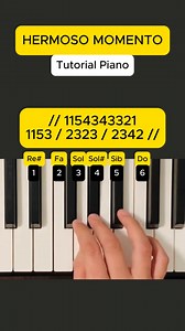 Hermoso Momento - Tutorial Piano #piano #aprendepiano #cristianos | TALEN - TocaréPiano