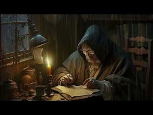 Monk singing in the rain | Meditation