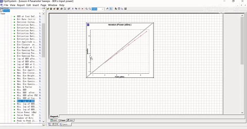 OptiSystem案例教学-参数扫描与作图具体操作