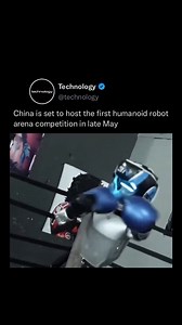 China is poised to host the world’s first humanoid robot arena competition in late May, spotlighting direct physical combat between full-sized bipedal robots. Competitors will showcase real-time control, balance, and strength in high-impact scenarios, setting a new standard for physical AI performance in open competition 🤖 🇨🇳 #china #technology #robot #competition #viral | Technology IG