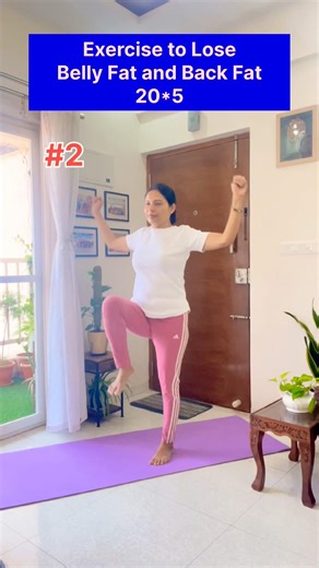 Exercise to Lose Belly Fat and Back Fat #fitness #youtubeshorts