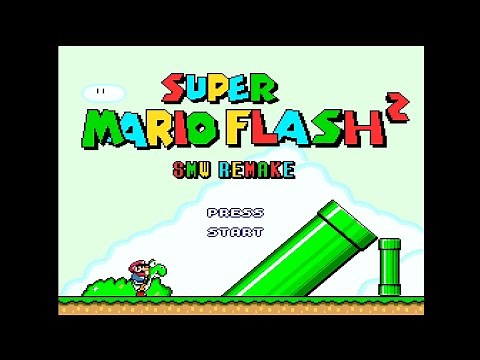 Super Mario Flash 2: SMW Remake - Full Playthrough