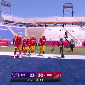 54K views · 1.1K reactions | The first-ever 3-POINT conversion in USFL history belongs to the Philadelphia Stars! : FOXSports | NBC Sports | Facebook