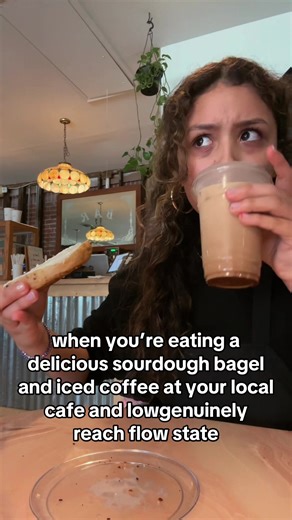 Experience the Perfect Bagel and Iced Coffee Combo