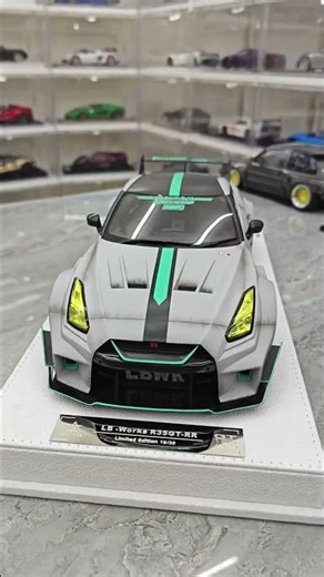 BBA model Nissan GTR 35GT-RR Limited Edition 1:18#modelcar #118scale #carmodel #nissan #nissangtrr35