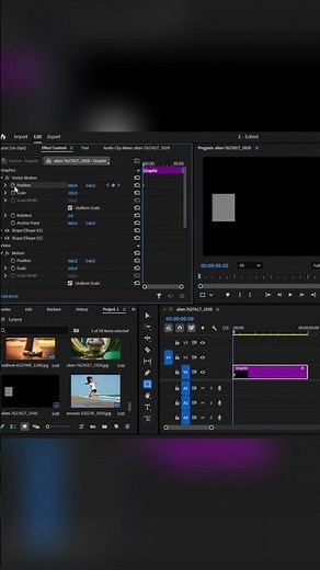 Beginner's Guide to Object Animation in Premiere Pro (Using Keyframes) #PremierePro #AnimationBasics