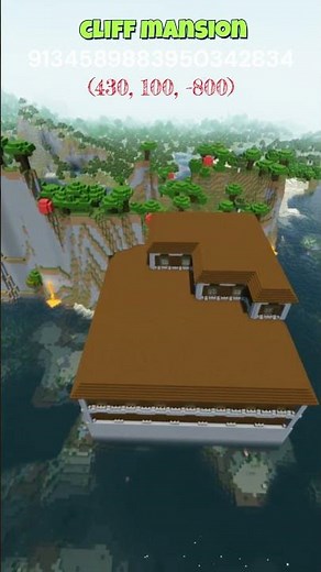 These Minecraft Seeds Are Absolutely Insane #minecraft #gaming #shorts