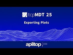 tcpMDT 25 Standard | Exporting Plots