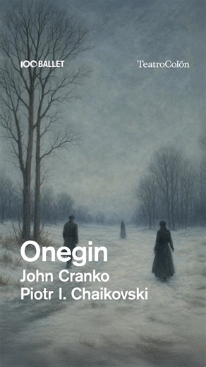 ONEGIN 🩰 A partir del 3 de octubre, el Ballet Estable del Teatro Colón, dirigido por Julio Bocca, se presenta con coreografía de John Cranko y con música de Piotr Chaikovski. Ciro Mansilla, bailarín solista del Ballet de Stuttgart, nos comparte cómo se siente al presentarse en el Teatro Colón con este ballet. 🎟 Comprá las entradas en www.teatrocolon.org.ar y en Tucumán 1171, de lunes a sábados de 9 a 20 horas, y domingos y feriados de 9 a 17. 💳 FINANCIACIÓN Banco Ciudad: Hasta 6 cuotas sin in