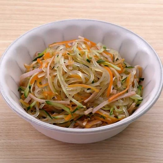 あっさり食べやすい♪ マロニーの中華サラダのレシピ動画・作り方 | デリッシュキッチン
