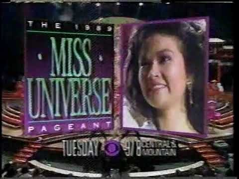 Miss Universe pageant & Wiseguy promos, 1989