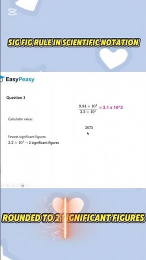Significant Figures Division Example | Scientific Notation Trick