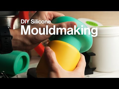 Making DIY Silicone Moulds For Jesmonite Candle Jars (+ Vacuum Chamber)
