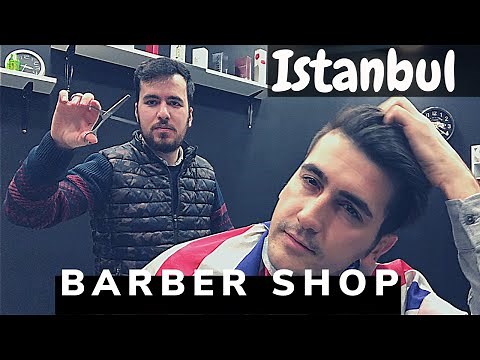 TURKISH BARBER HAIRCUT ASMR (Haircut Transformation)