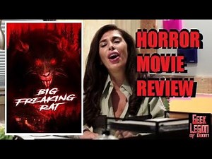 BIG FREAKING RAT ( 2020 Felissa Rose ) aka BIG BAD RAT Creature Feature Horror Movie Review