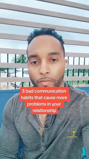 1K views · 27 reactions | 3 bad communication habits that cause more problems in your relationship . . #datingadvice #relationshipadvice #marriageadvice #relationshipproblems | Los Acie | Facebook