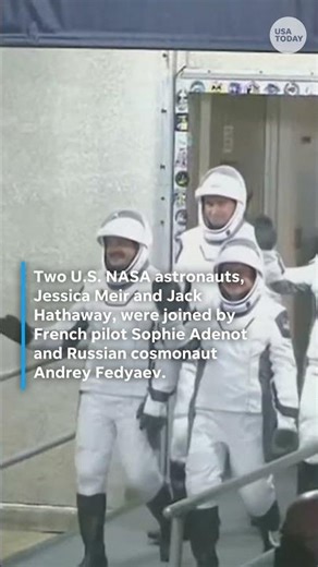 SpaceX, NASA, launch four astronauts to ISS for eight-month mission