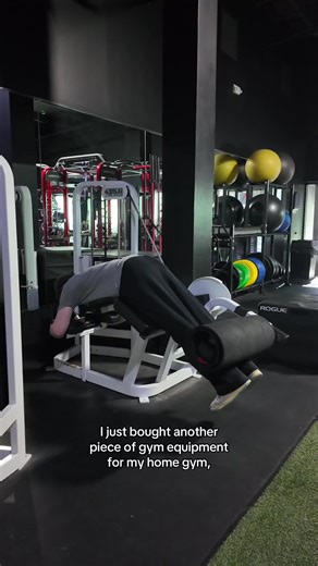 Still gotta find a leg extension and leg curl machine, then I'll basically be set #gym #gymtok #bodybuilding #strengthtraining #workingout