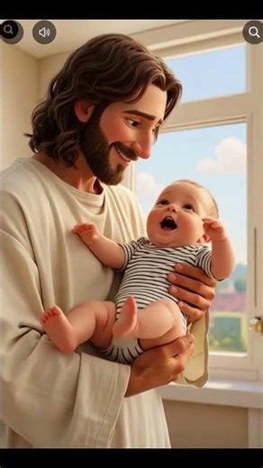 Jesus Holding Your Baby in His Arms #jesus #faith #love