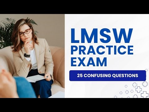 LMSW Test Prep Social Worker Practice Exam & Study Guide 25 Confusing Questions