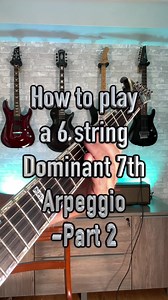4.1K views · 59 reactions | 6th String Dominant 7th Arpeggio | Guitar Essentials | Facebook