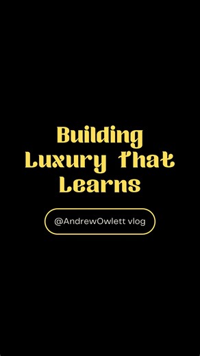 Andrew Owlett on Instagram: "🏙 Building Luxury That Learns Luxury used to mean service that responded. Now it means systems that anticipate. AI is no longer about automation — it’s about adaptation. When you combine data with empathy, you create emotional architecture. Here’s how we’re building adaptive intelligence into our projects: 1️⃣ Biofeedback Loops → Sensors that detect stress patterns via air movement, noise, and temperature. → Auto-adjust lighting, scent, and color palette to regulate
