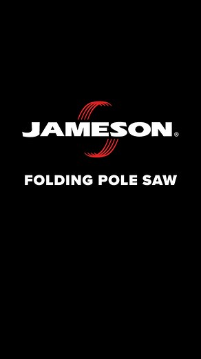 The folding pole saw combines safety and convenience with its foldable design, lightweight construction, and easy tool installation. Its high-visibility yellow finish prevents tool loss and serves as a handsaw. | Jameson | Facebook