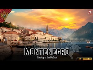 Montenegro 4K Drone | Stunning Aerial Tour of Kotor Bay, Budva & Sveti Stefan ✨
