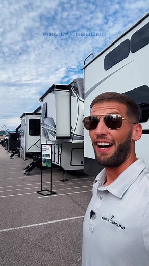 2024 Keystone Montana 3795FK with a huge front kitchen! This RV sells at prices starting around $95k. #rv #rvtour #rvlife #camper #travel #luxury #luxuryrv #camping #outdoors