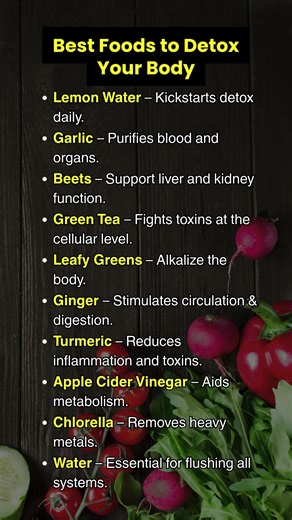 Best Foods to Detox Your Body