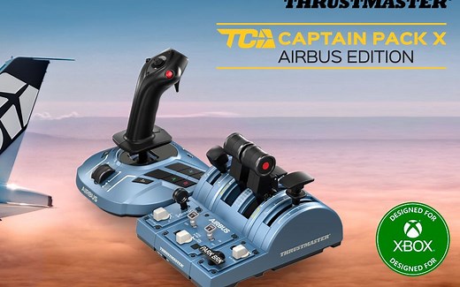 是时候成为机长了🛫向大家介绍图马思特全新TCA X系列（TCA空客版民航摇杆/TCA空客机长组合包），获得Xbox Series X|S授权，兼容PC