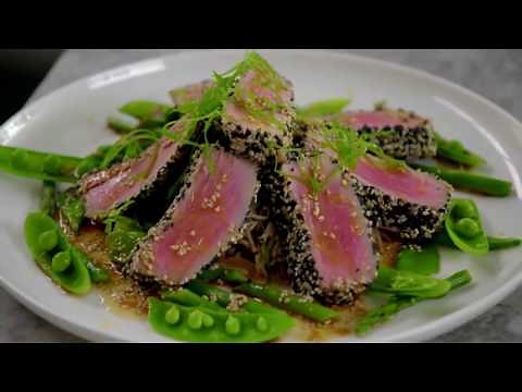 Gordon Ramsay's Sesame Seed Crusted Seared Tuna